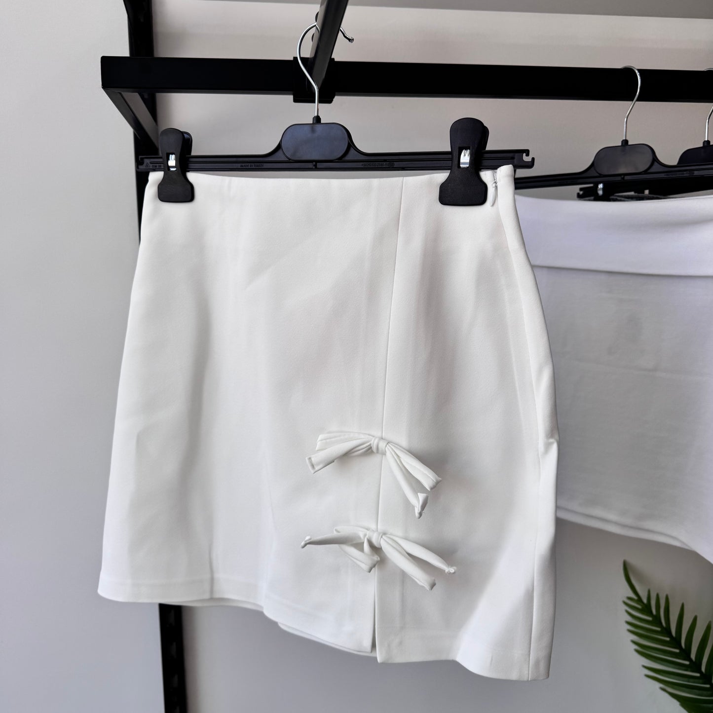 Bows White Skirt
