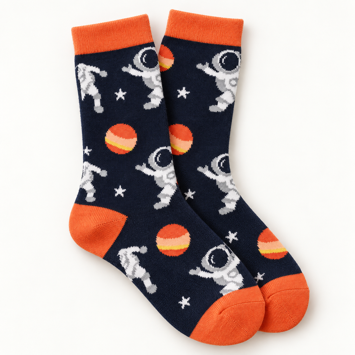 Orange Details Socks