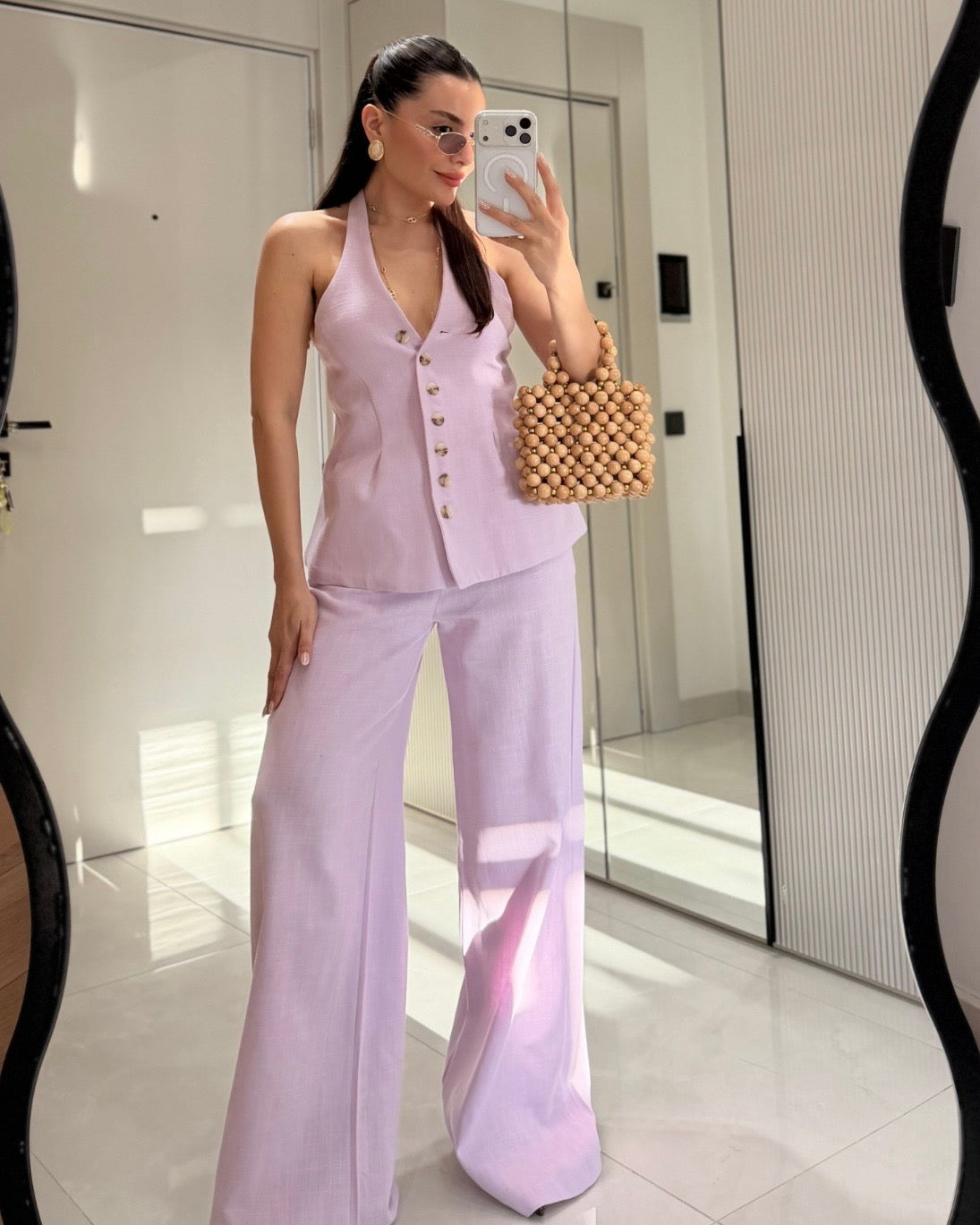 2 Pieces Linen Set