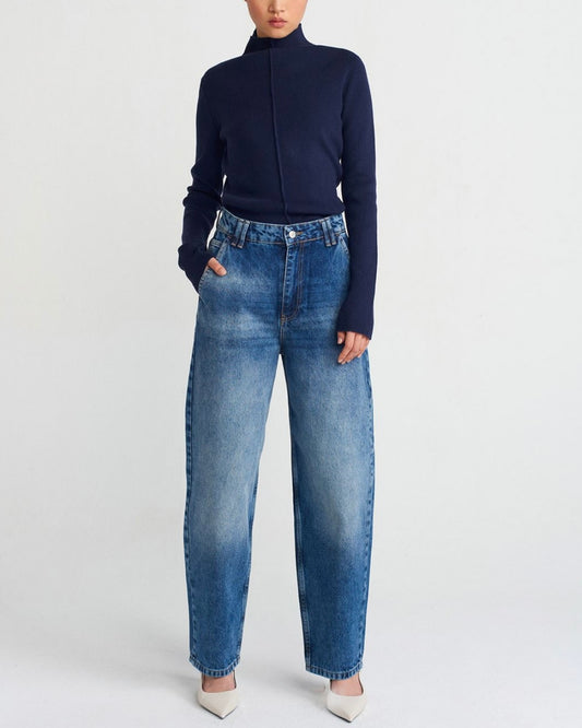 Balloon Denim Pants