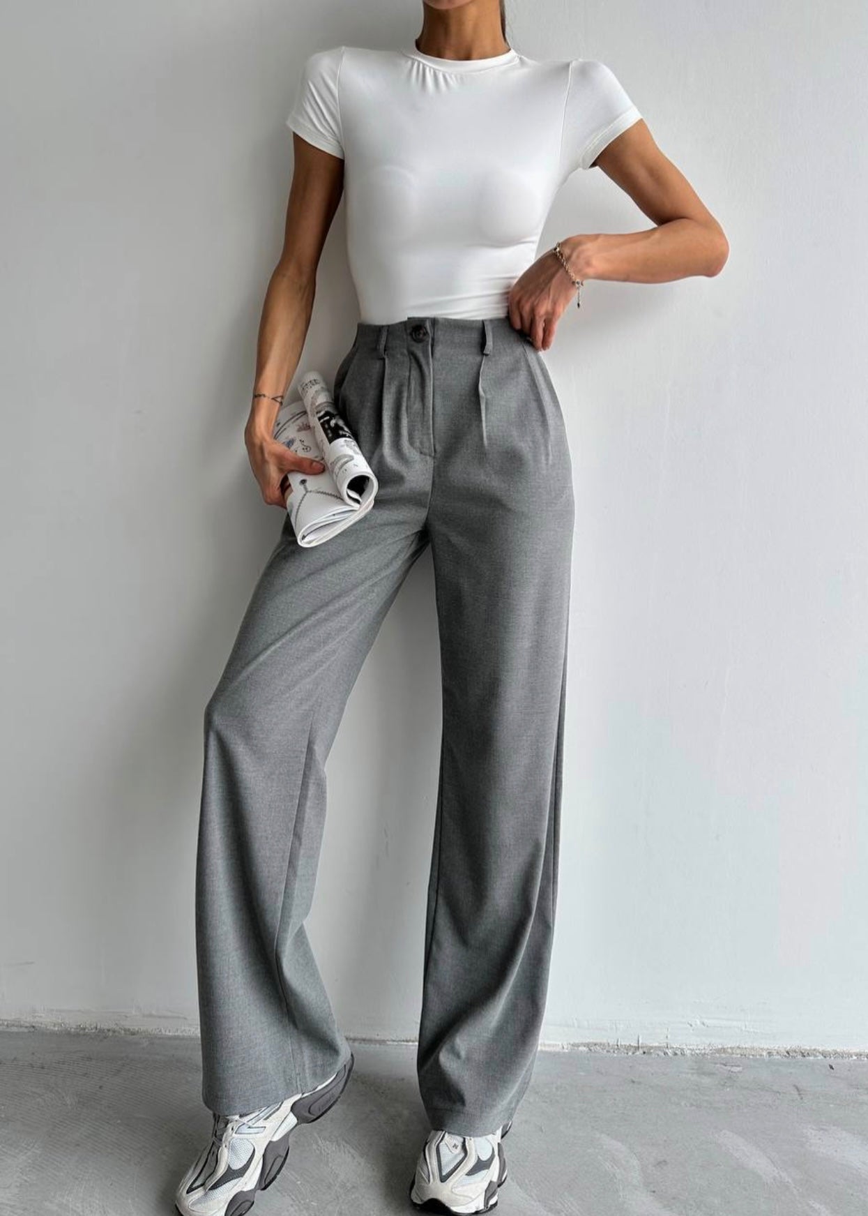 Gray Pants