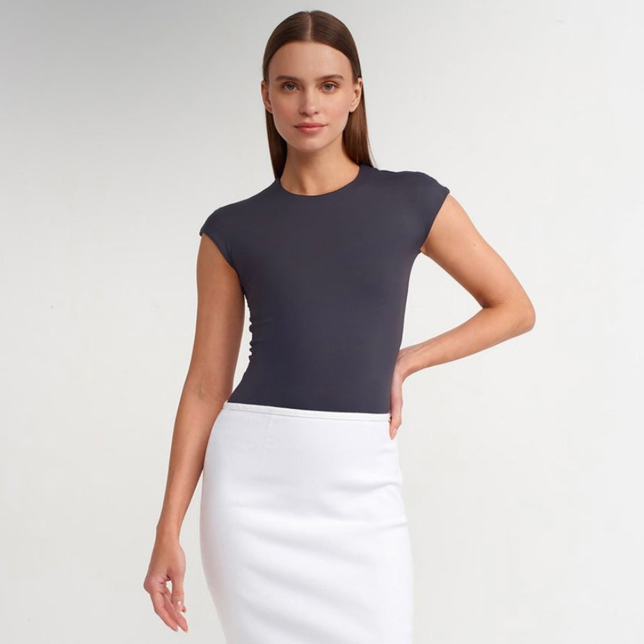 Premium dark Gray Top