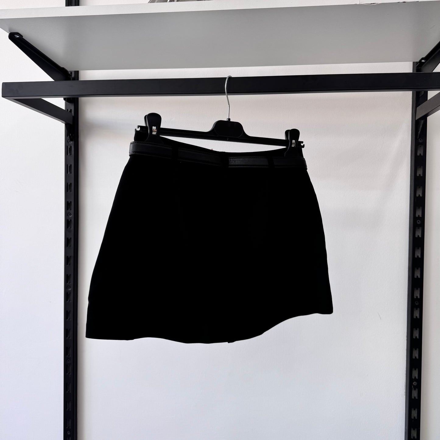 Black Skirt With Shorts Underneath