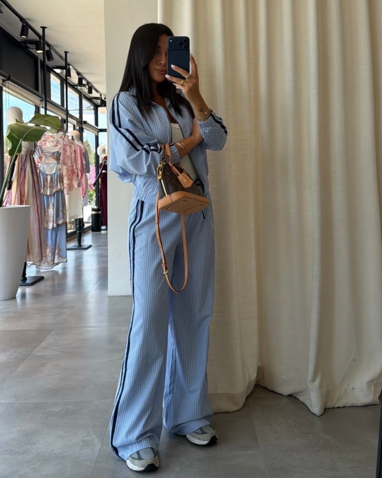 Striped Blue Set