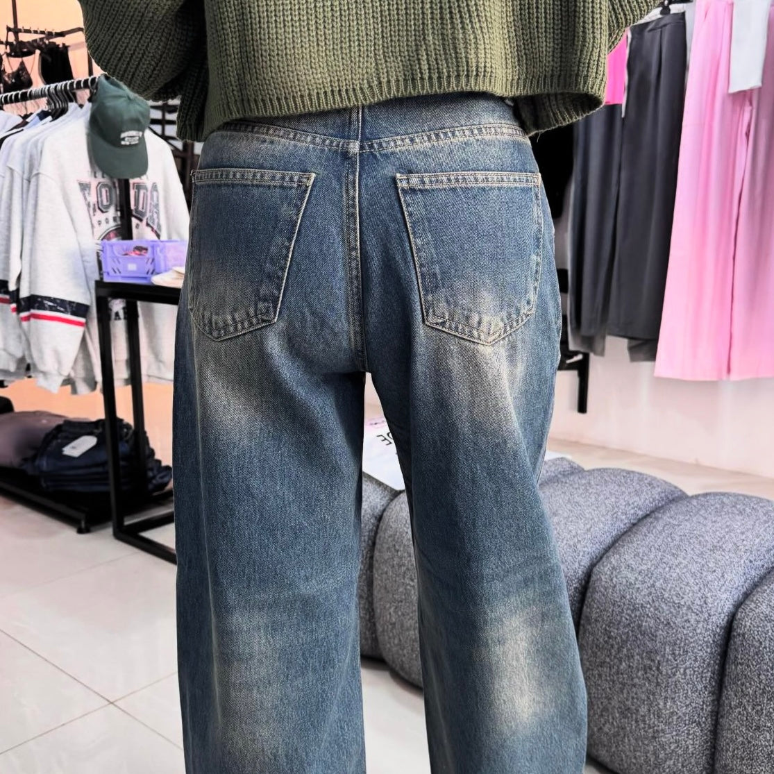 Balloon Denim Pants