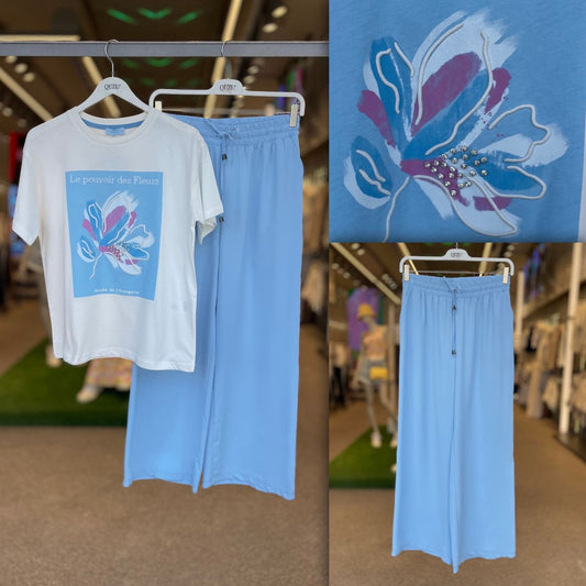 Blue lightweight Pants