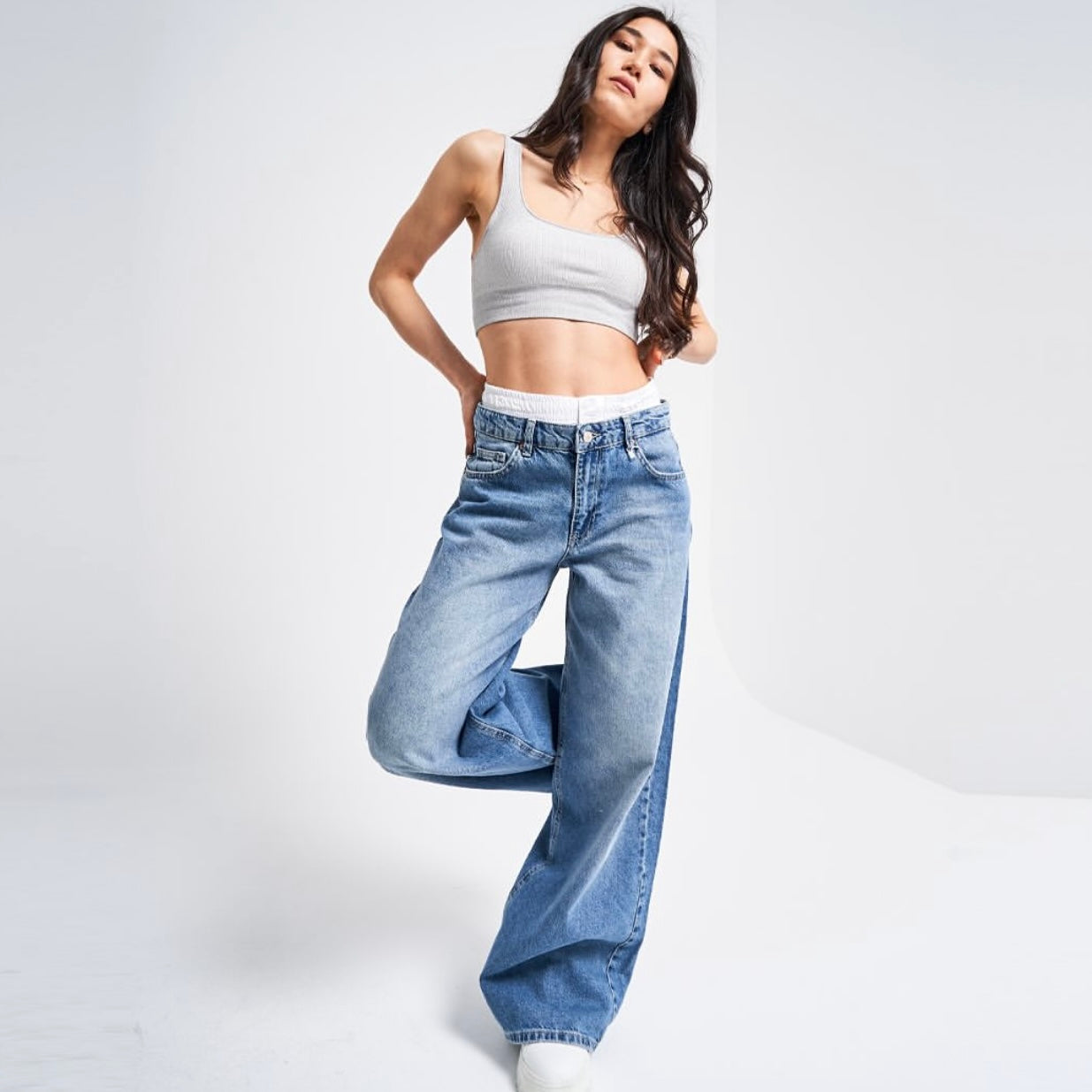 Boxer Denim Pants