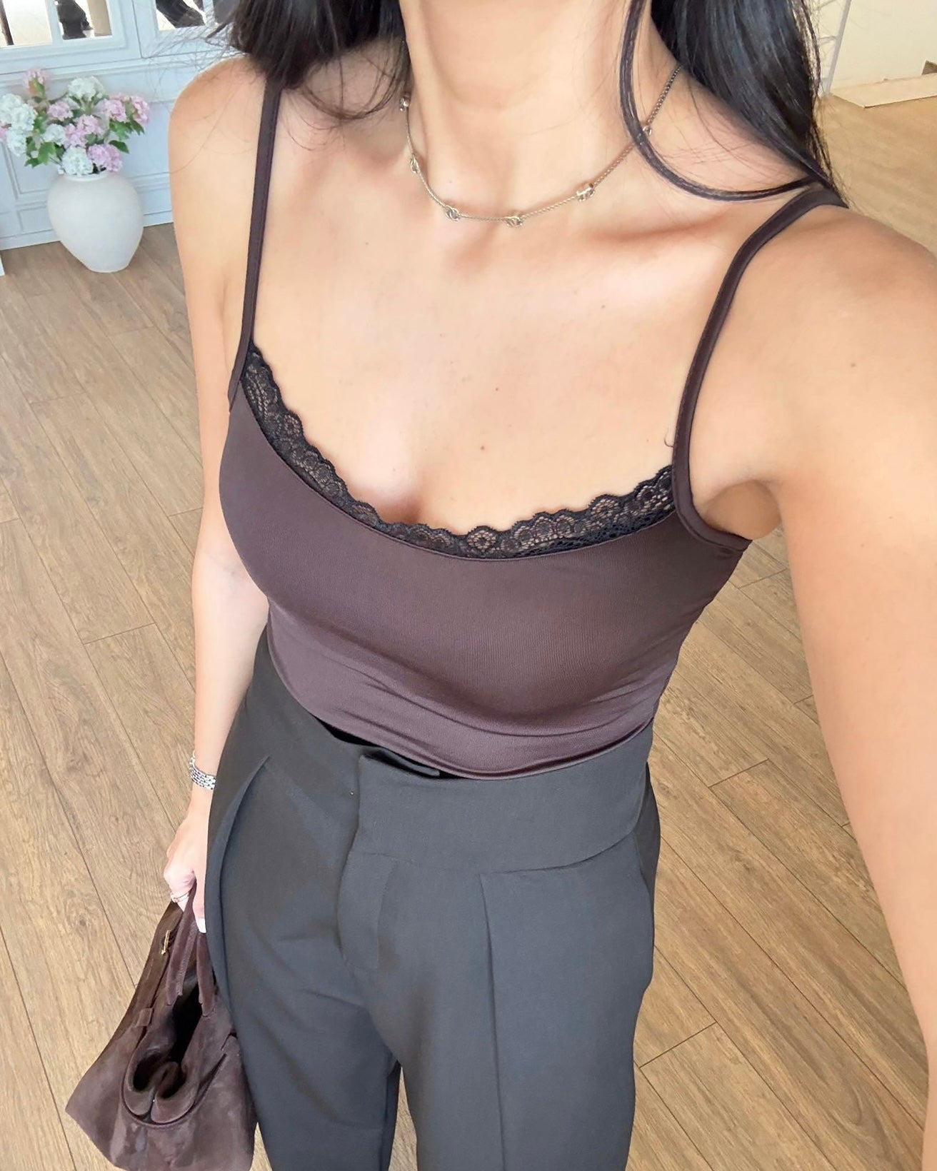 Brown Lace Body