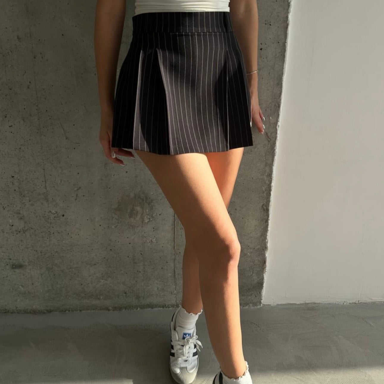 Striped Skort