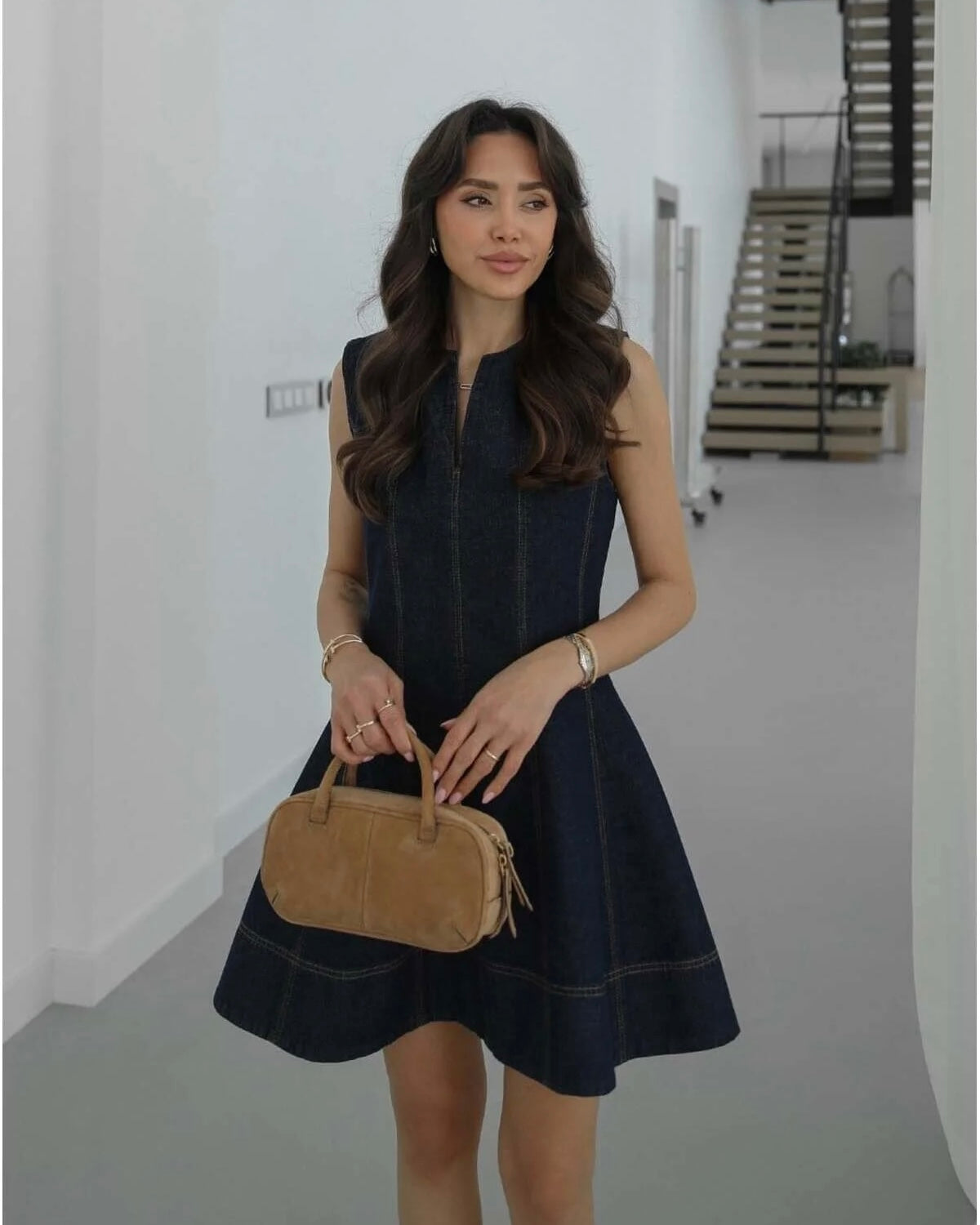 Dark Denim Dress