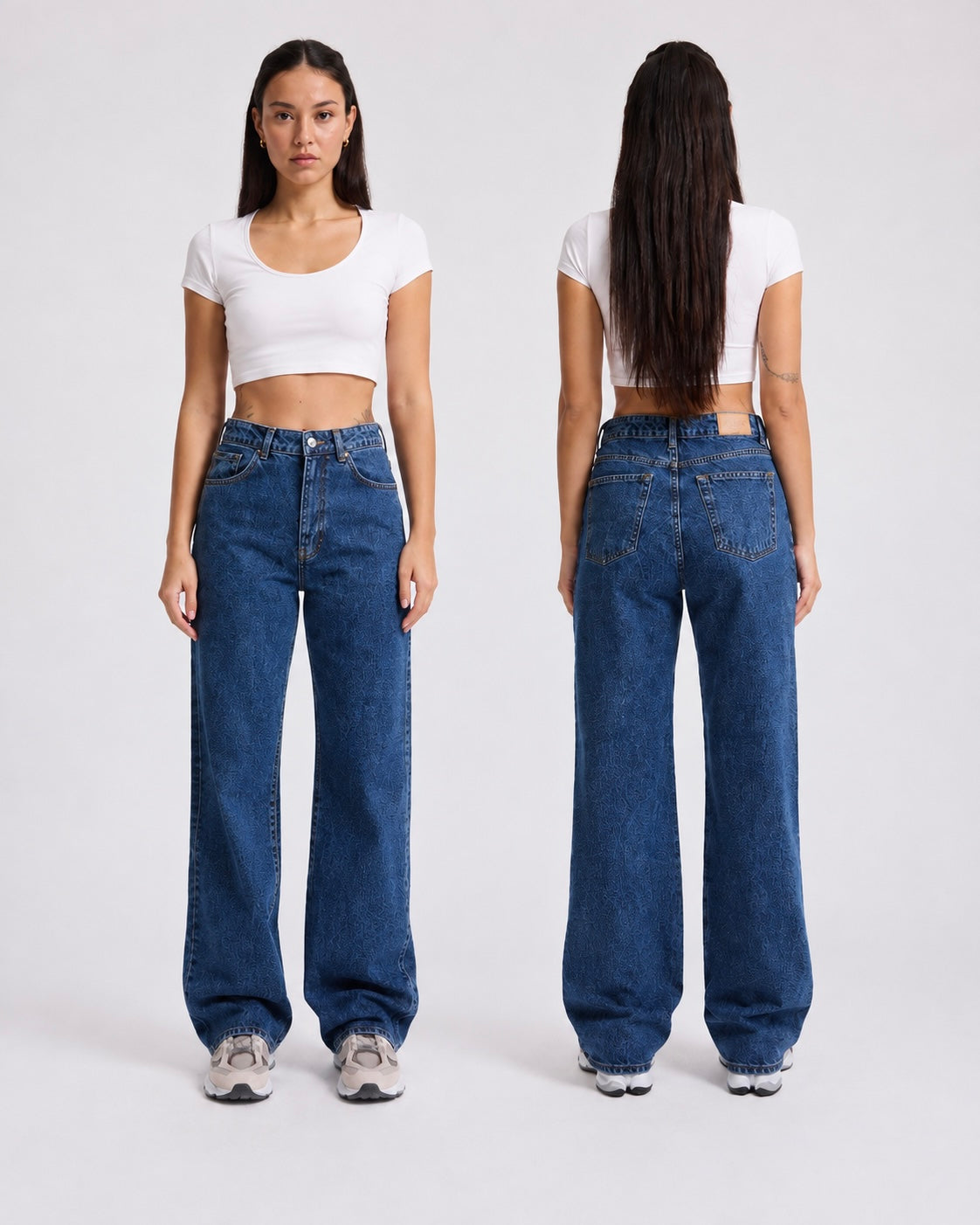 Blue Denim Pants 4