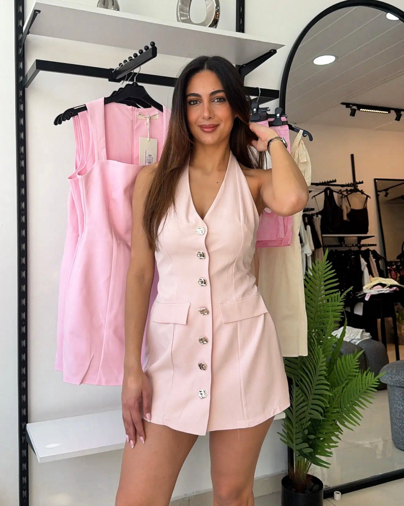 Pink Jumpsuit