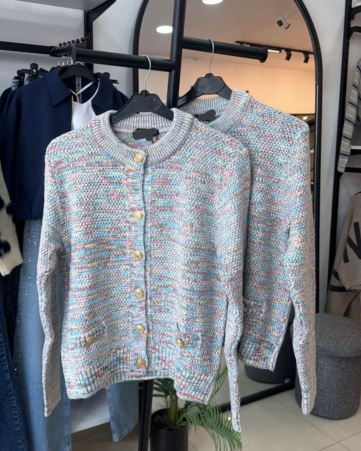 Tweed Sweater