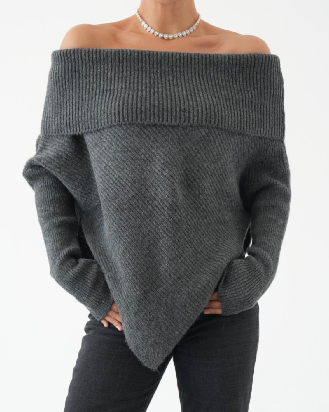 Gray Wool Sweater