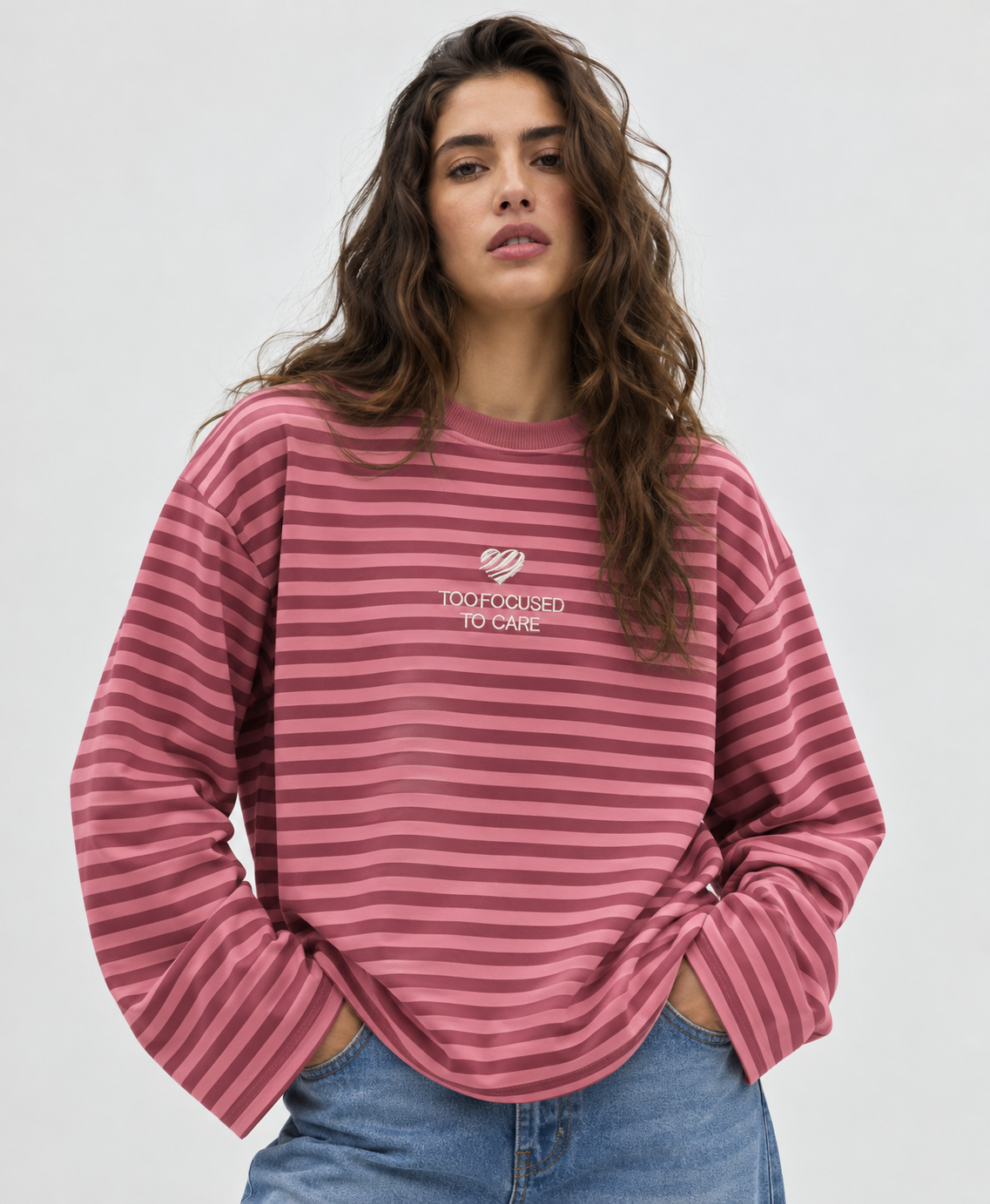 Too Focused Striped Top