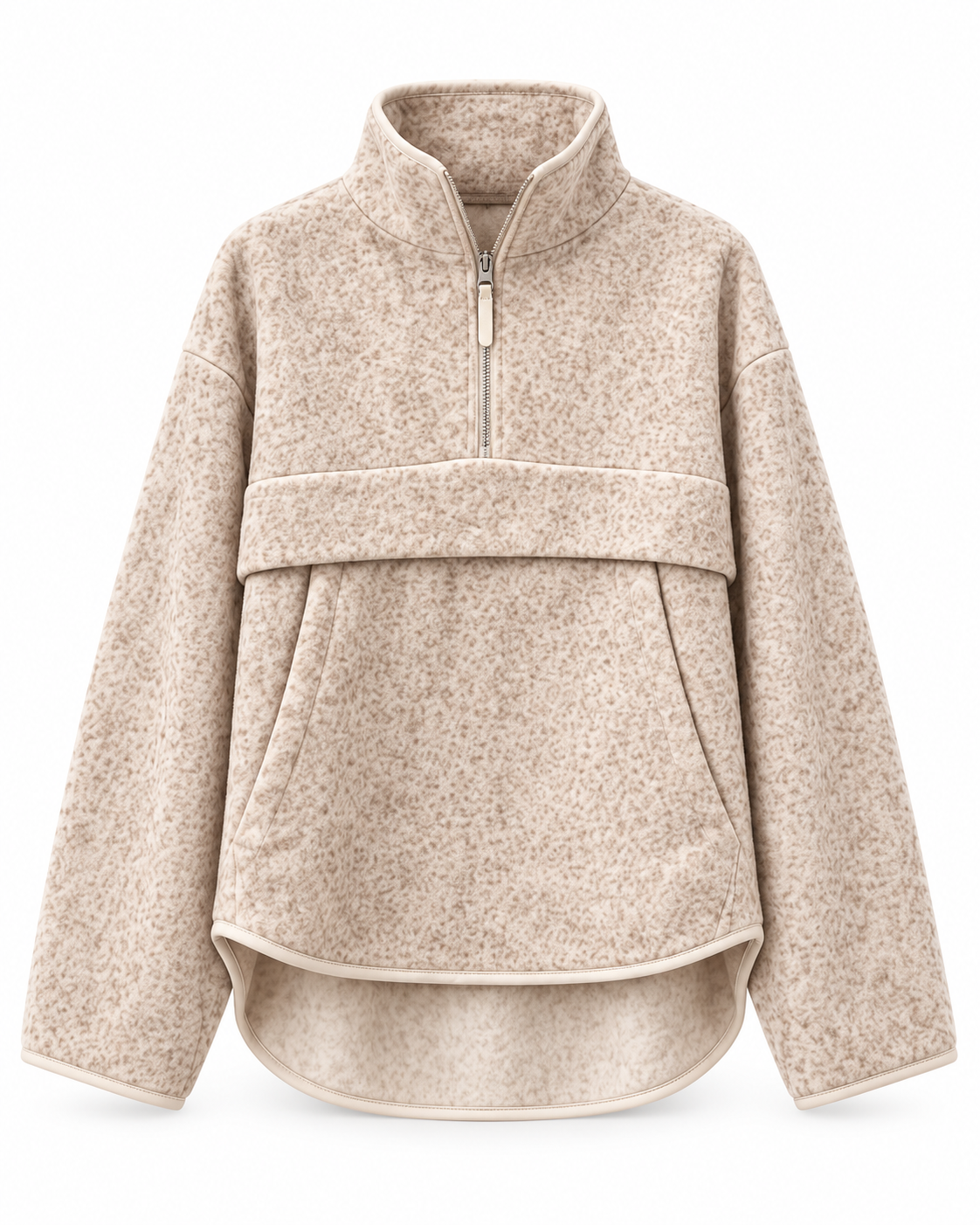 Teddy Half Zip Sweater