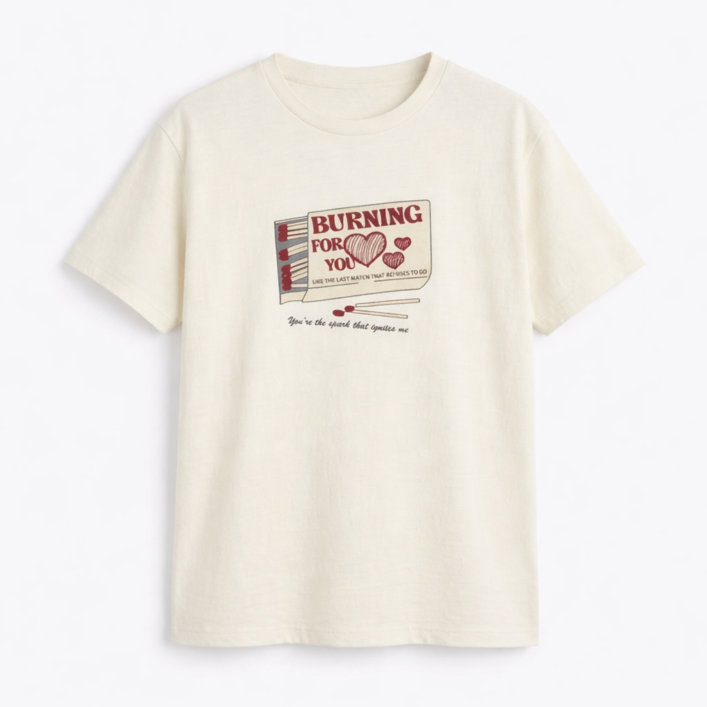 Burning T-shirt
