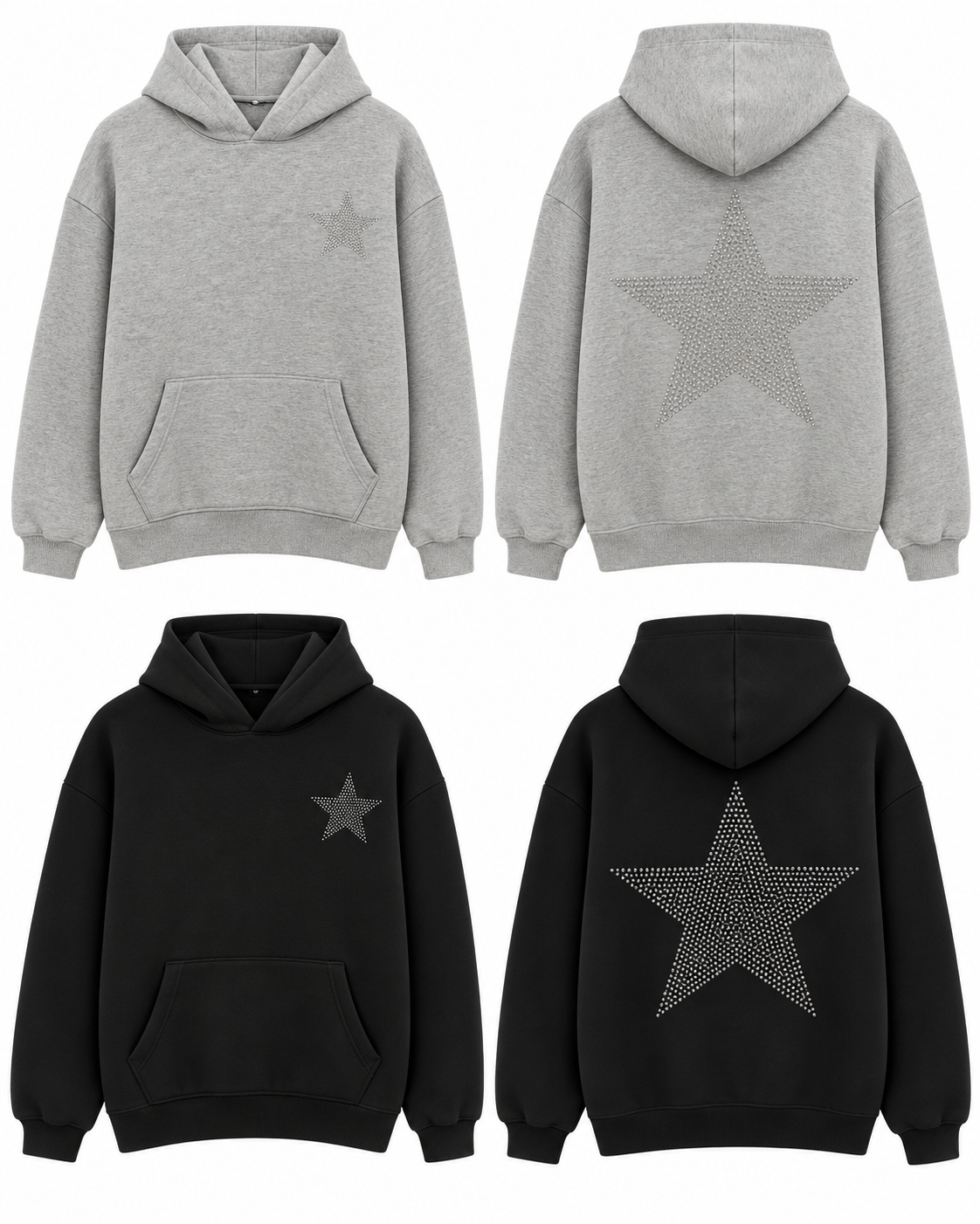 Star Studded Hoodie