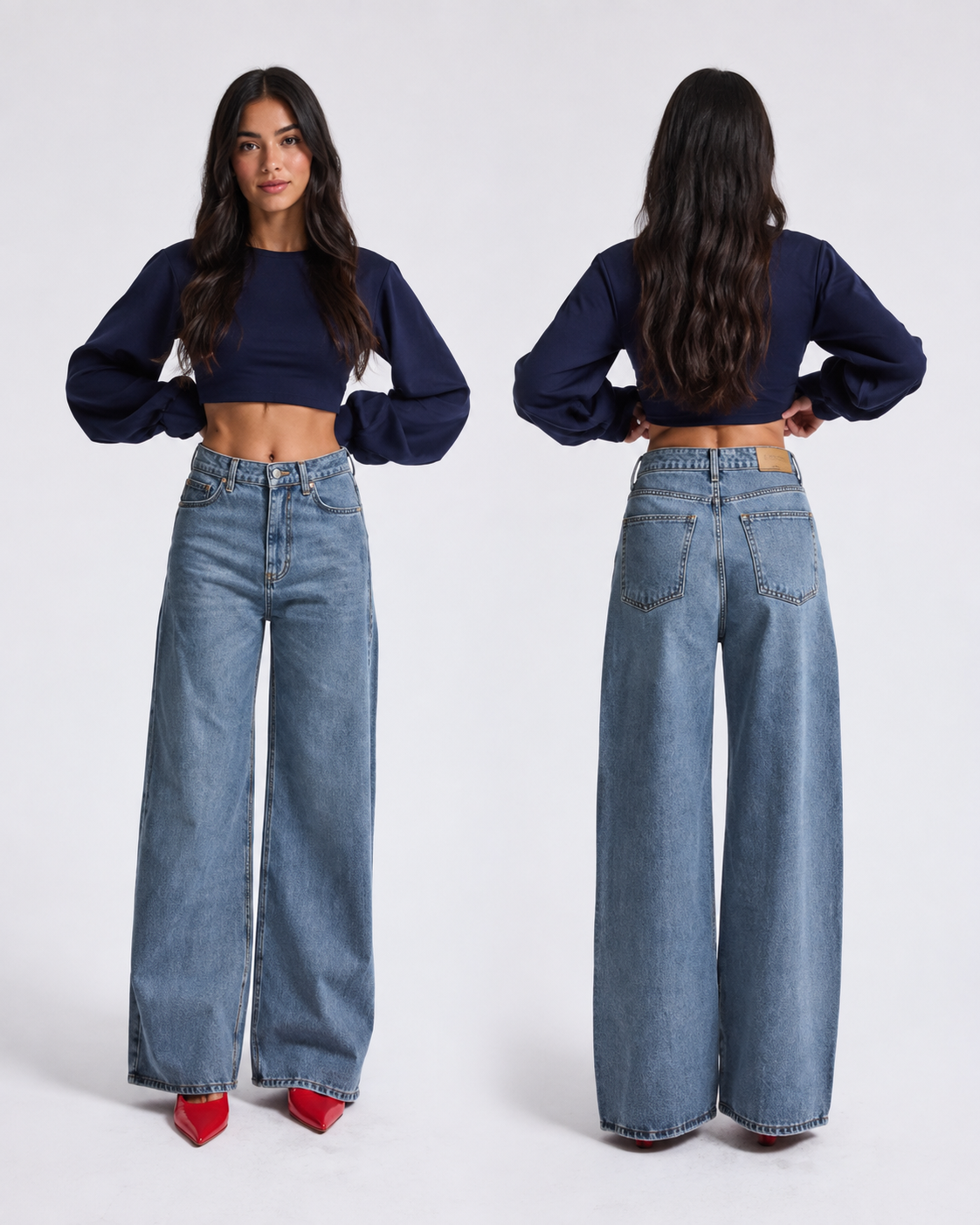 Blue Denim Pants 7