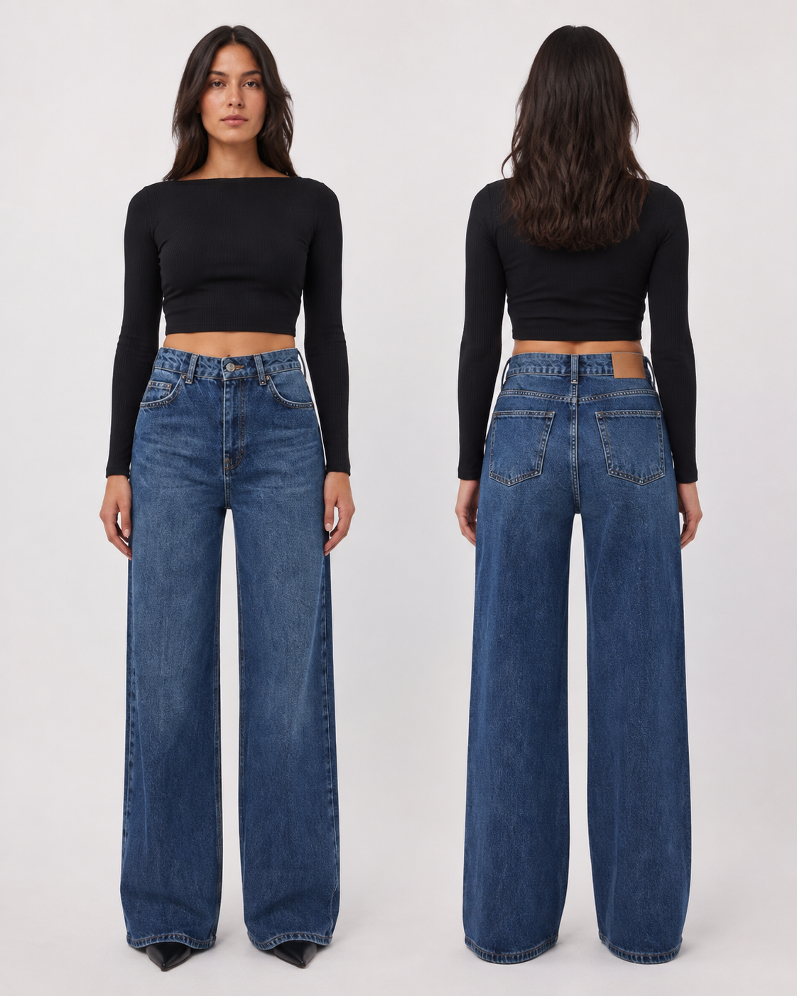 Blue Denim Pants 8