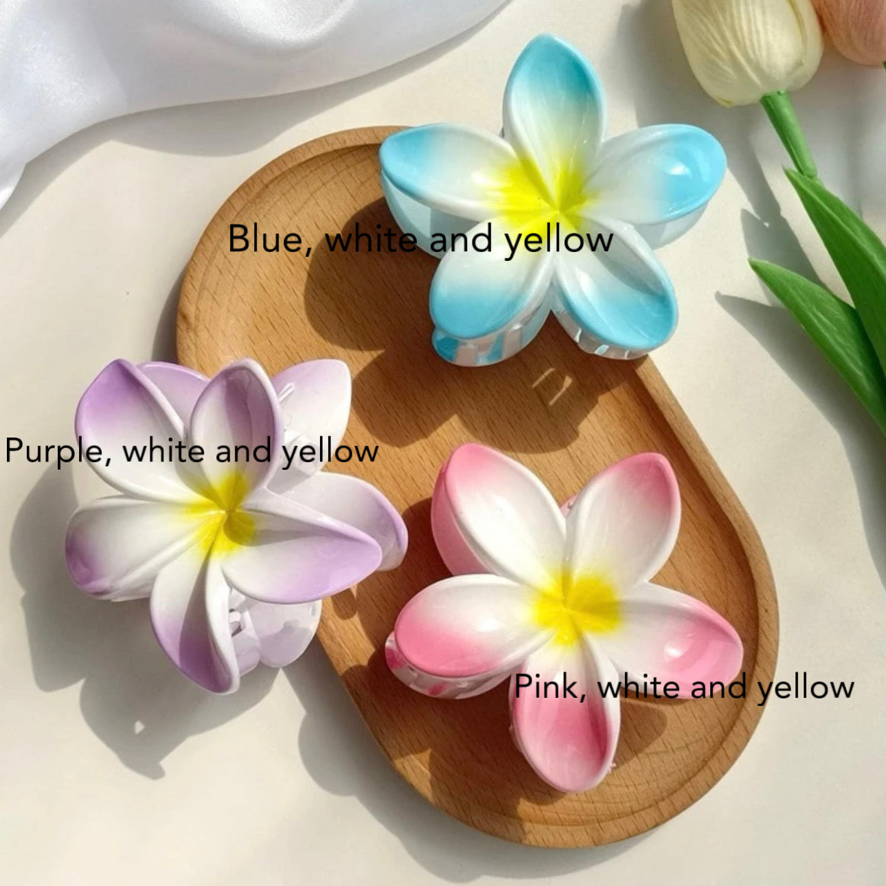 Flower Hair Clips