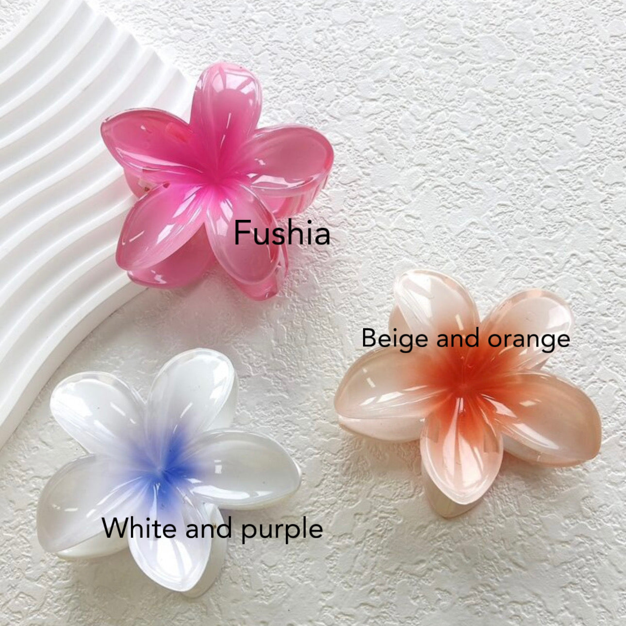 Flower Hair Clips