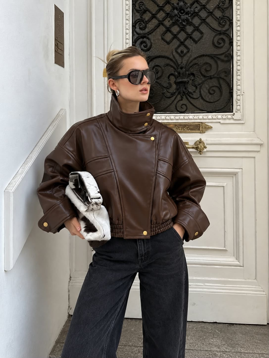 Brown Leather Jacket