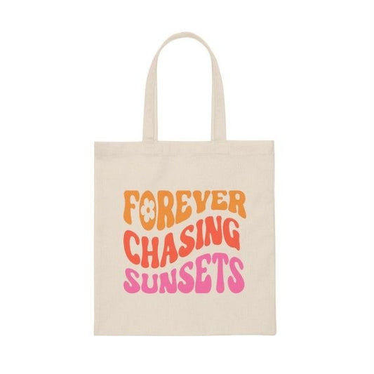 Chasing sunsets Tote Bag