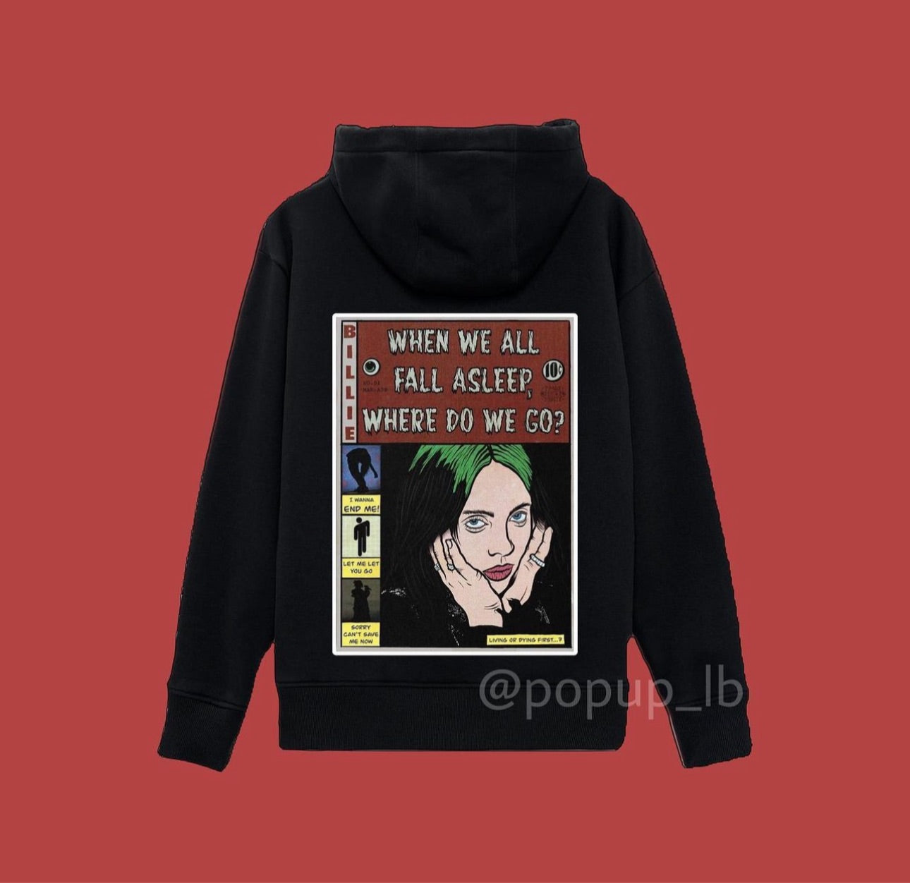 Billie Eilish hoodies – Pop up