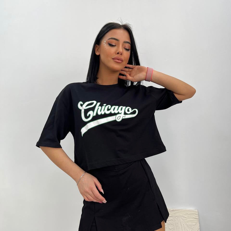 Chicago Cropped T-Shirt