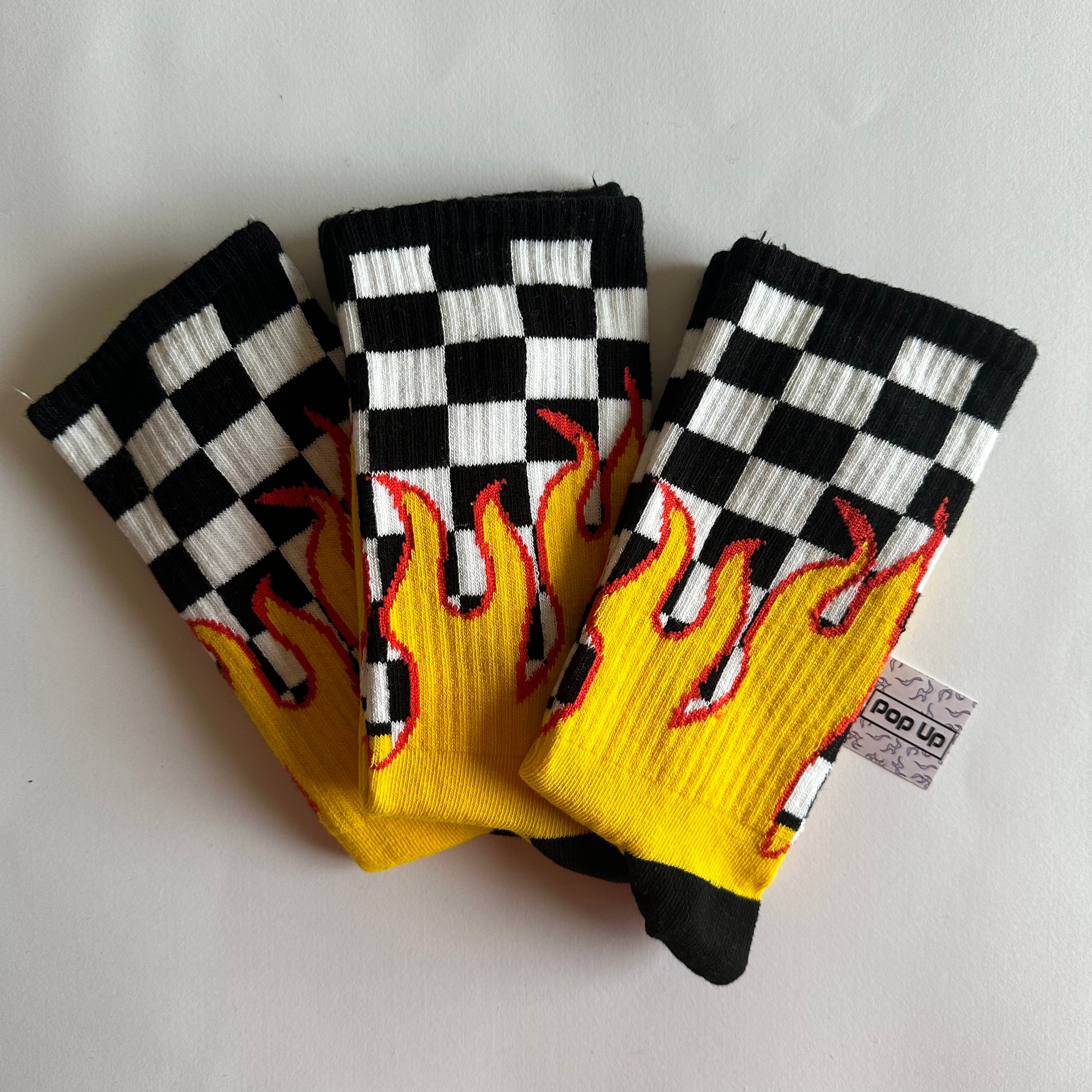 Flames socks