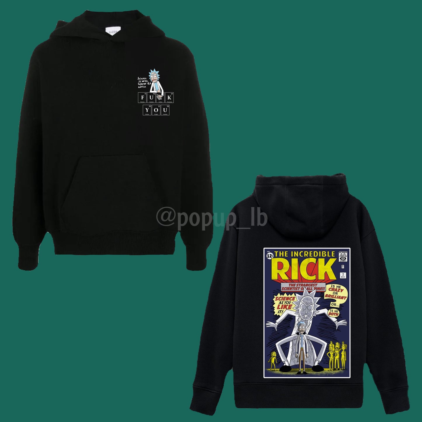 Rick And Morty Hoodie