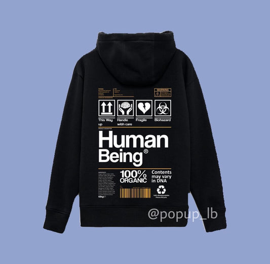 Human being hoodie