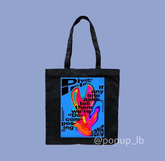 Dive Back Tote Bag