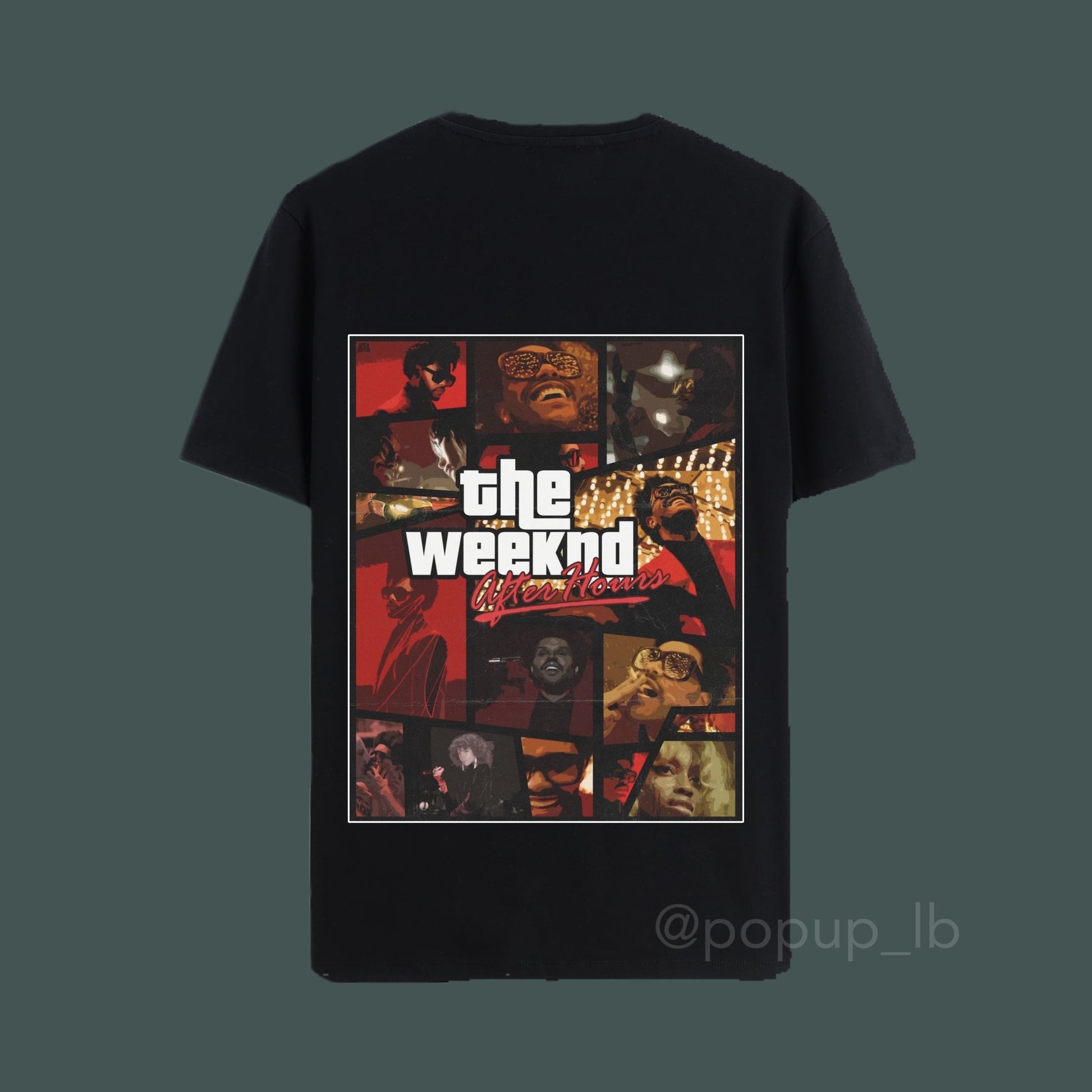 The Weeknd T-Shirt – Pop up