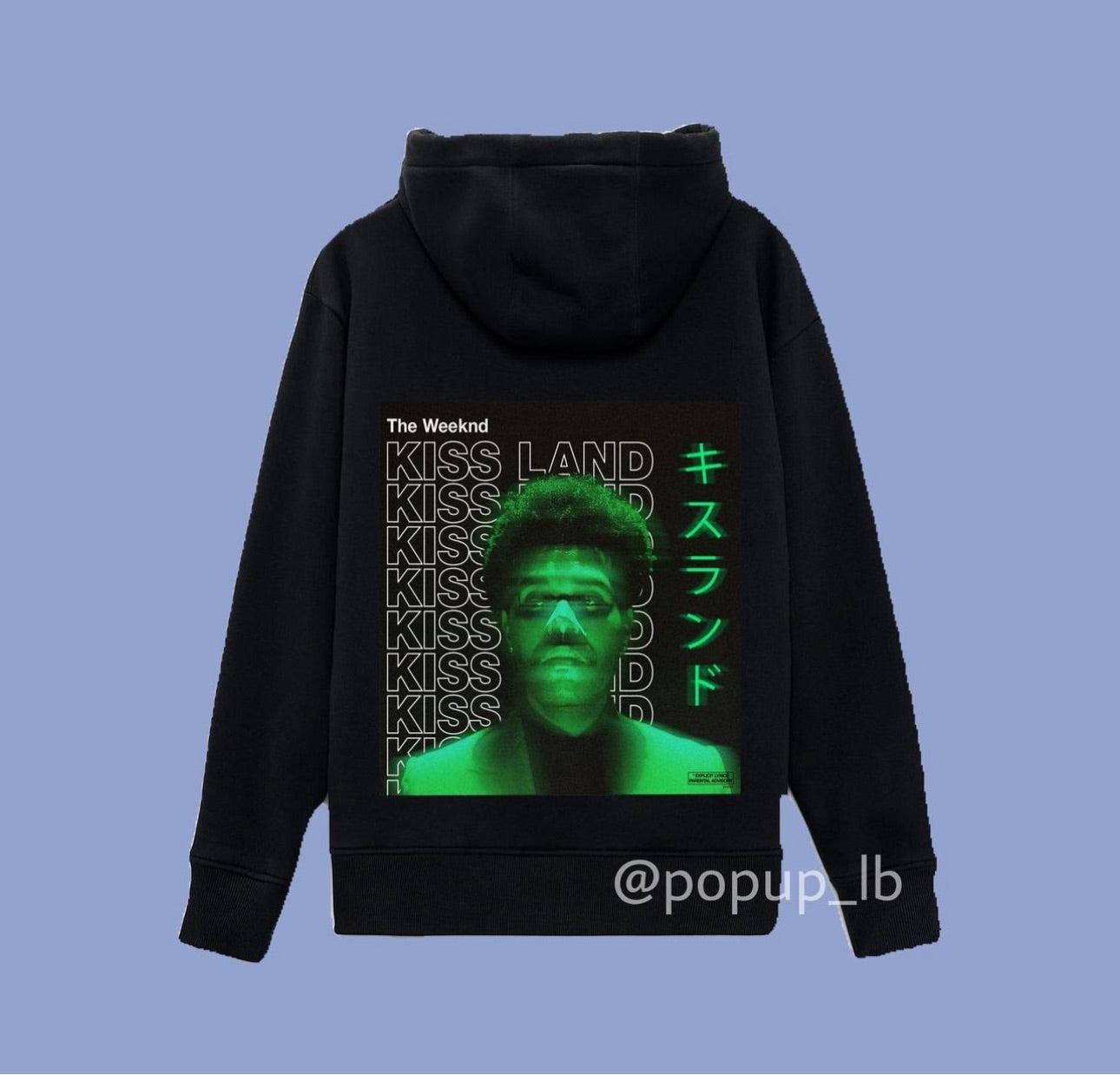 The Weeknd hoodies Pop up