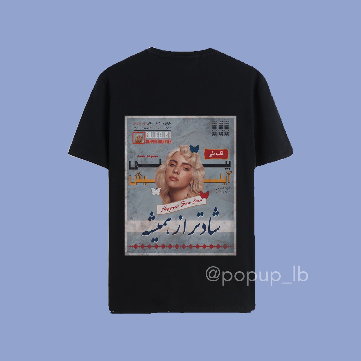 Arabic Billie Eilish T-Shirt